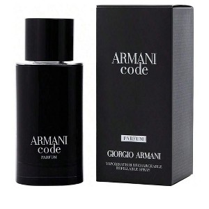 Armani Code By Giorgio Armani Men Tonka Bean, Tobacco, Leather, Star Anise, Olive Blossom Parfum Spray Refillable 2.5 Oz - 1 of 1