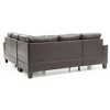 L-Shaped Sectional Sofas Sectional Couch with Hardwood Frame, Long-Lasting Cushions, Ideal for Apartments & RV Homes - 4 of 4