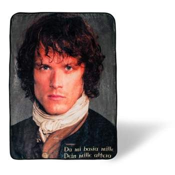 Surreal Entertainment Outlander Lightweight Fleece Throw Blanket | 45 x 60 Inches