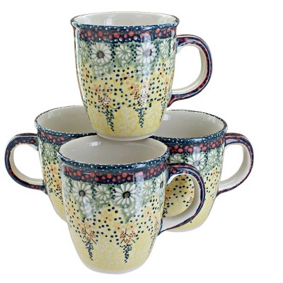 Blue Rose Polish Pottery K081 Manufaktura Mug Set