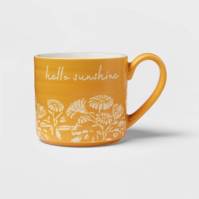 15oz Stoneware Hello Sunshine Mug - Threshold™