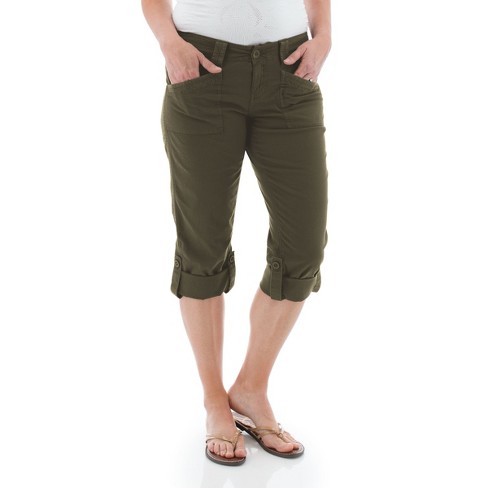 Aventura Clothing Women's Bristow Capri - Forest Night, Size 8 : Target