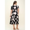 WEST K Women's Anita Short Sleeve V-Neck Midi Dress - 3 of 4