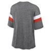 NFL Cleveland Browns Women's Weak Side Blitz Marled Left Chest Short Sleeve T-Shirt - image 3 of 3