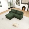 Christopher Knight Home Conrad 73" Chenille Upholstered L-Shape Sectional Sofa - 2 of 4