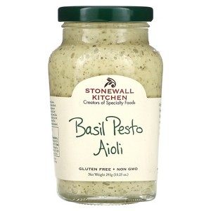 Stonewall Kitchen Basil Pesto Aioli, 10.25 oz (291 g) - 1 of 2