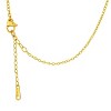 Delicate Tulip Necklace, Flower Fashionable, Clavicle Necklace with Zircons - 4 of 4