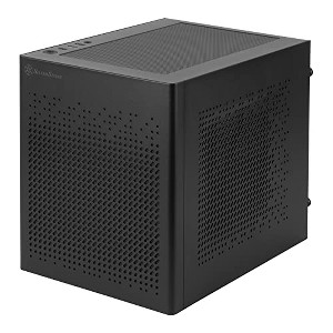 SilverStone Technology SUGO 16 Black Mini-ITX Small Form Factor case with All Steel Construction, SST-SG16B - 1 of 4