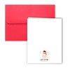 Paper Frenzy Merry Christmask Santa with Mask Christmas Cards and Envelopes - 25 pack - 2 of 3