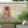 "Pugs & Kisses" Outdoor Canvas - 4 of 4