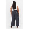 Women's Plus Size Mia Cargo Pant - steel washed | CITY CHIC - 3 of 4