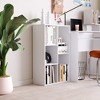 HOMLUX 5 Cube Storage Bookshelf Kids Toy Organizer Horizontal Vertical - 3 of 4