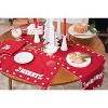 carol & frank Nordic Merry Placemats Set of 4, 14" x 20" - 4 of 4