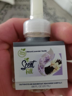 Scent Fill Plug-in Refill - 100% Natural Lavender Vanilla - 2.85 Fl Oz :  Target