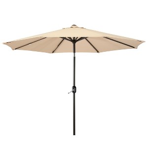 WestinTrends 9 Ft Outdoor Patio Market Table Umbrella with Tilt and Crank - 1 of 4
