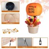 Karl Home 6ft Turkey Hot Air Balloon Thanksgiving Decoration - 3 of 4