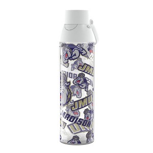 NCAA James Madison Dukes All Over Venture Water Bottle - 24oz - 1 of 4