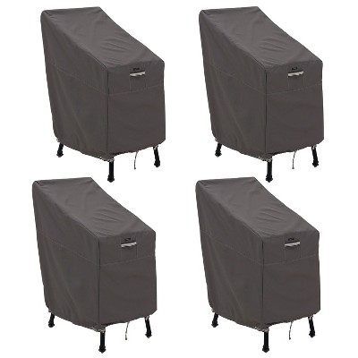 4pk Ravenna Patio Bar Chair/Stool Cover - Classic Accessories