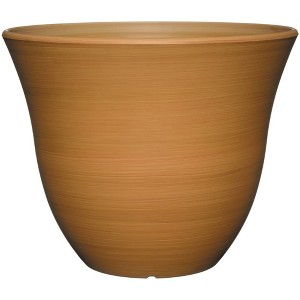 Classic Home and Garden Indoor/Outdoor Round Honeysuckle Resin Flower Pot Planter - 1 of 4