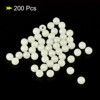 Unique Bargains Luminous Fishing Beads, Soft Plastic Glow Fishing Bait Eggs Rig Bead Tackle Tools - 3 of 4