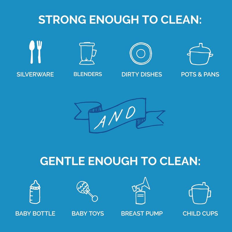 Seventh Generation Free &#38; Clear Auto Dishwasher Detergent Powder - 45oz, 4 of 9