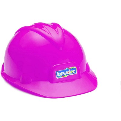 Bruder Construction Worker Hard Hat Pink Helmet