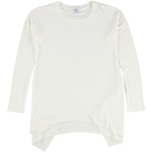 bar III Womens Ribbed Basic T-Shirt - 1 of 2