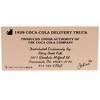 Cats Meow 2.0 Inch 1929 Coca Cola Delivery Truck Vintage Coke Village Accessories - 2 of 2
