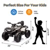Garvee 12V 2-Seater Ride On ATV for Kids, Electric Car with Remote Control, 4x200W Motors, Bluetooth Music, LED Lights, Spring Suspension - 2 of 4