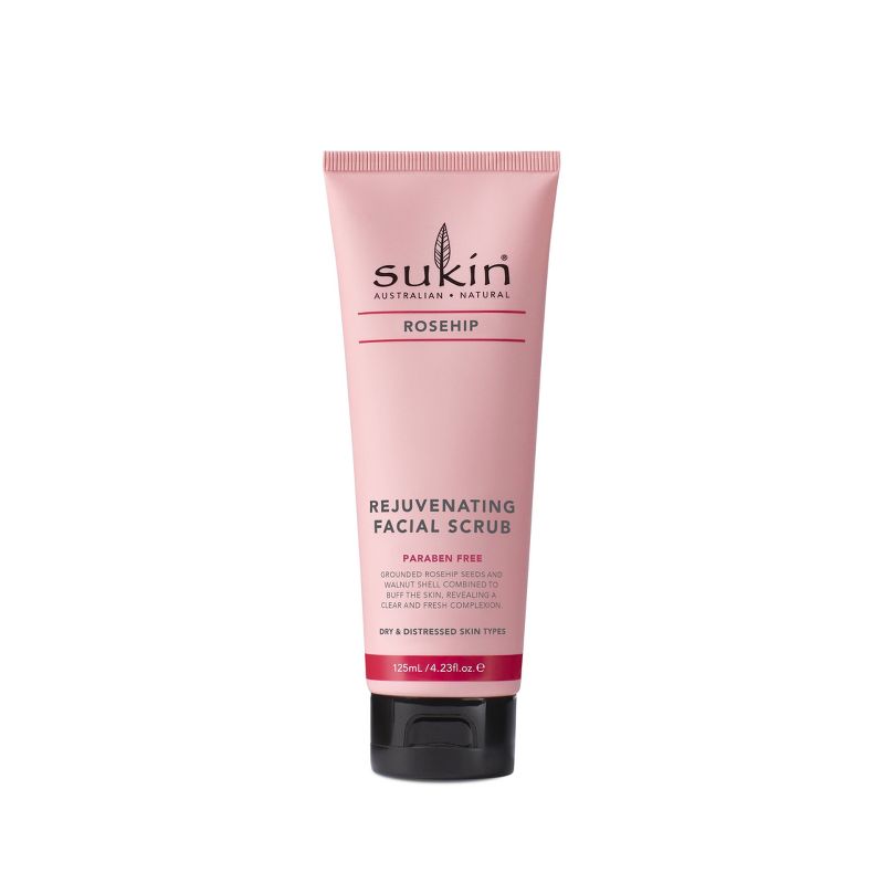 Sukin Rosehip Rejuvenating Facial Scrub - 4.23 fl oz, 1 of 11