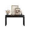 Bella Depot 60'' Farmhouse Console Table, Wooden Entryway Table with Double Board Suspension Design for Living Room - 3 of 4