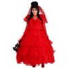 HalloweenCostumes.com Women's Plus Size Red Wedding Dress - 4 of 4