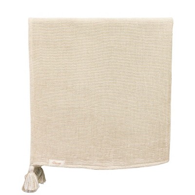 Image of Crane Baby Cotton and Cashmere Luxe Baby Blanket - Hazelwood