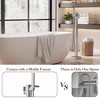 Freestanding Bathtub Filler with High-Flow Shower Mixer Valve - Floor Mounted Freestanding Tub Spout and Standing Shower Faucet System - 3 of 4