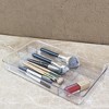 OnDisplay Clear Acrylic Makeup Organizer Tray – 4-Compartment Cosmetic Drawer Insert for Vanity, Bathroom, or Desk - 4 of 4