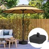 Outsunny Patio Umbrella Base Holder, Outdoor Umbrella Stand Base, Filled Up to 55lbs with Stand or 44lbs with Water for Garden, Poolside - 3 of 4