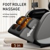 Massage Chair Recliner with Zero Gravity and Full Body Air Pressure with Footrest, Bluetooth Audio, and Ambient Lighting - 4 of 4