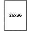 PosterPalooza | Slim Profile Silver Picture Frame - UV Acrylic, Foam Board Backing, Hanging Hardware - 2 of 4