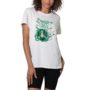 Harry Potter Diagon Alley Women's Loose T-Shirt - 1 of 4