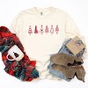 Simply Sage Market Row Of Christmas Trees Garment Dyed Long Sleeve - 3 of 4