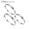 Unique Bargains 304 Stainless Steel Durable Corrosion Resistant High Temperature Resistance Cake Rings 1 Pc - 3 of 4