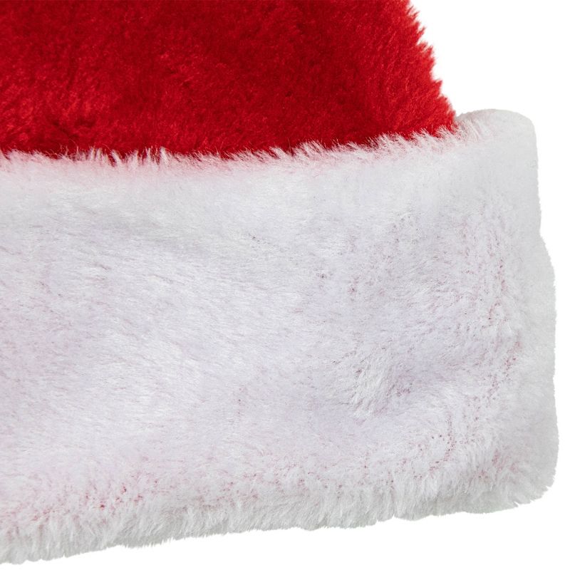 Northlight Unisex Adult Christmas Santa Hat Costume Accessory - Medium - Red and White, 2 of 5