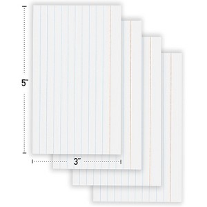 Index Cards 3x5 Bulk, Notecards, Flashcards, Notecards 3x5 lined, Blank ...