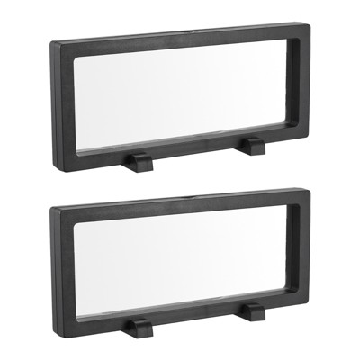 Unique Bargains Square TPU Film 3D Display Jewelry Box 2 Pcs