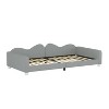 Full/Twin Size Upholstered Daybed with Cloud-Shaped Backrest 4Q - ModernLuxe - 4 of 4