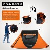 MaseiKar Camping Instant Pop Up Tent, 8 Person, Water Resistant Dome, Easy Setup for Camping Hiking and Outdoor, Portable with Carry Bag, 3 Season - 3 of 4