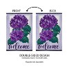 Evergreen Hydrangea Welcome Garden Applique Flag 12.5 x 18 Inches Indoor Outdoor Decor - 4 of 4