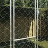 Dog Cage Silver 400 x 200 x 256 cm Galvanised Steel - 3 of 4
