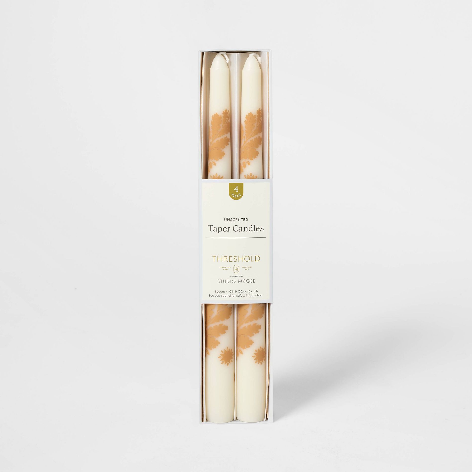 4pk Taper Set Cream - Threshold™ designed with Studio McGee