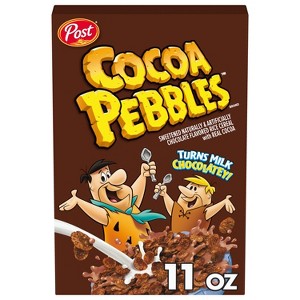 Post Cocoa PEBBLES Breakfast Cereal - 11oz - 1 of 4